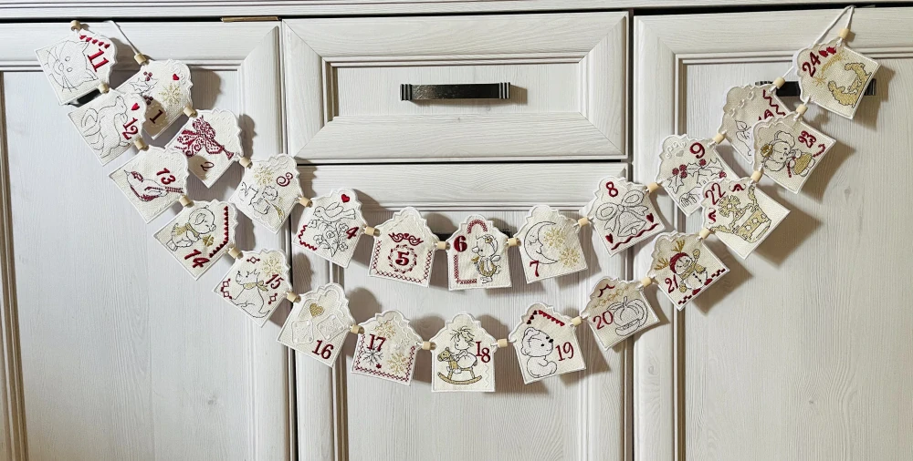 Adventní kalendář - Překvapení v domečku