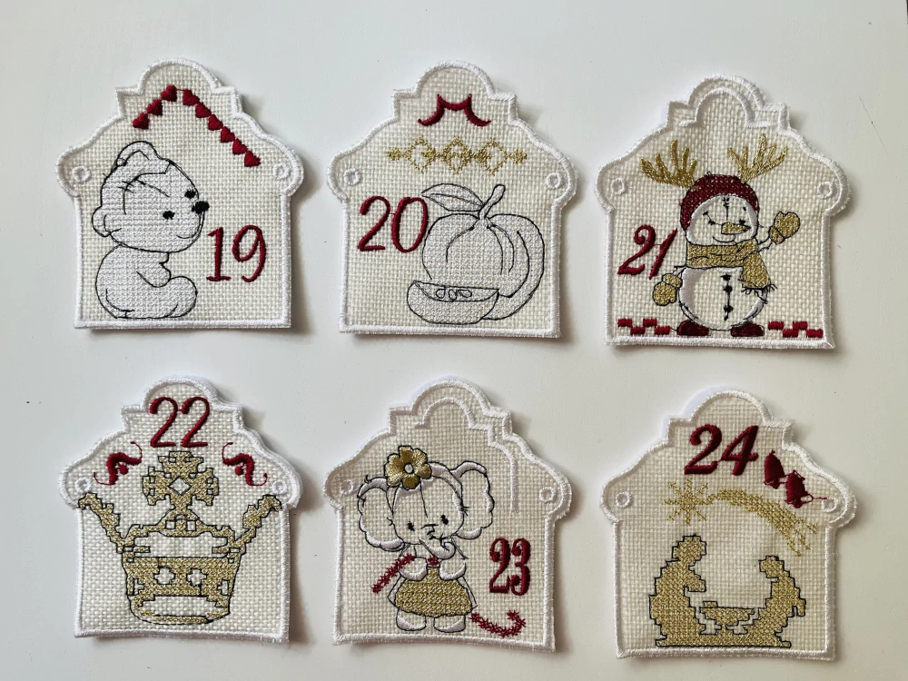 Adventní kalendář - Překvapení v domečku