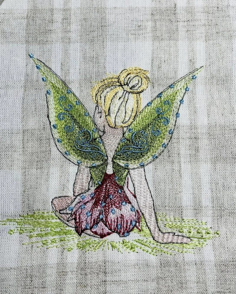 Víla - kapky rosy