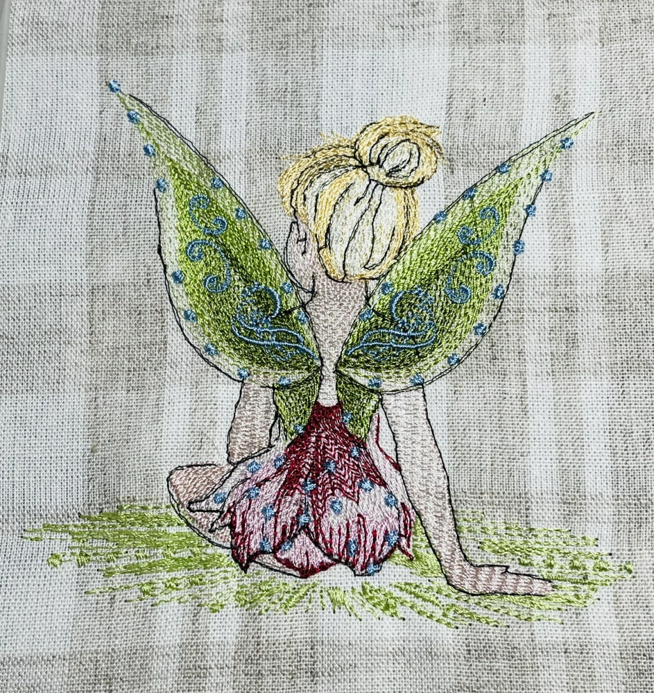 Víla - kapky rosy