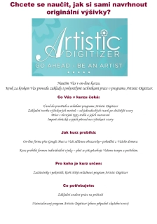Artistic Digitizer- kurz programování