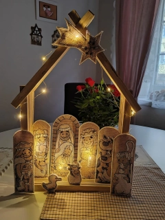 Vyšívaný Betlém